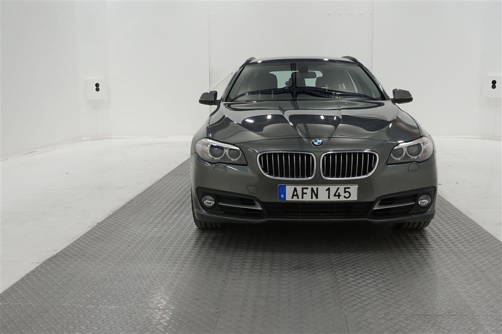 BMW 520d Touring 190hk Drag Skinn Välservad 0.45l/mil