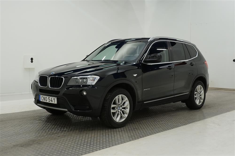 BMW X3 xDrive20d, 184hk Drag PDC Fin Historik