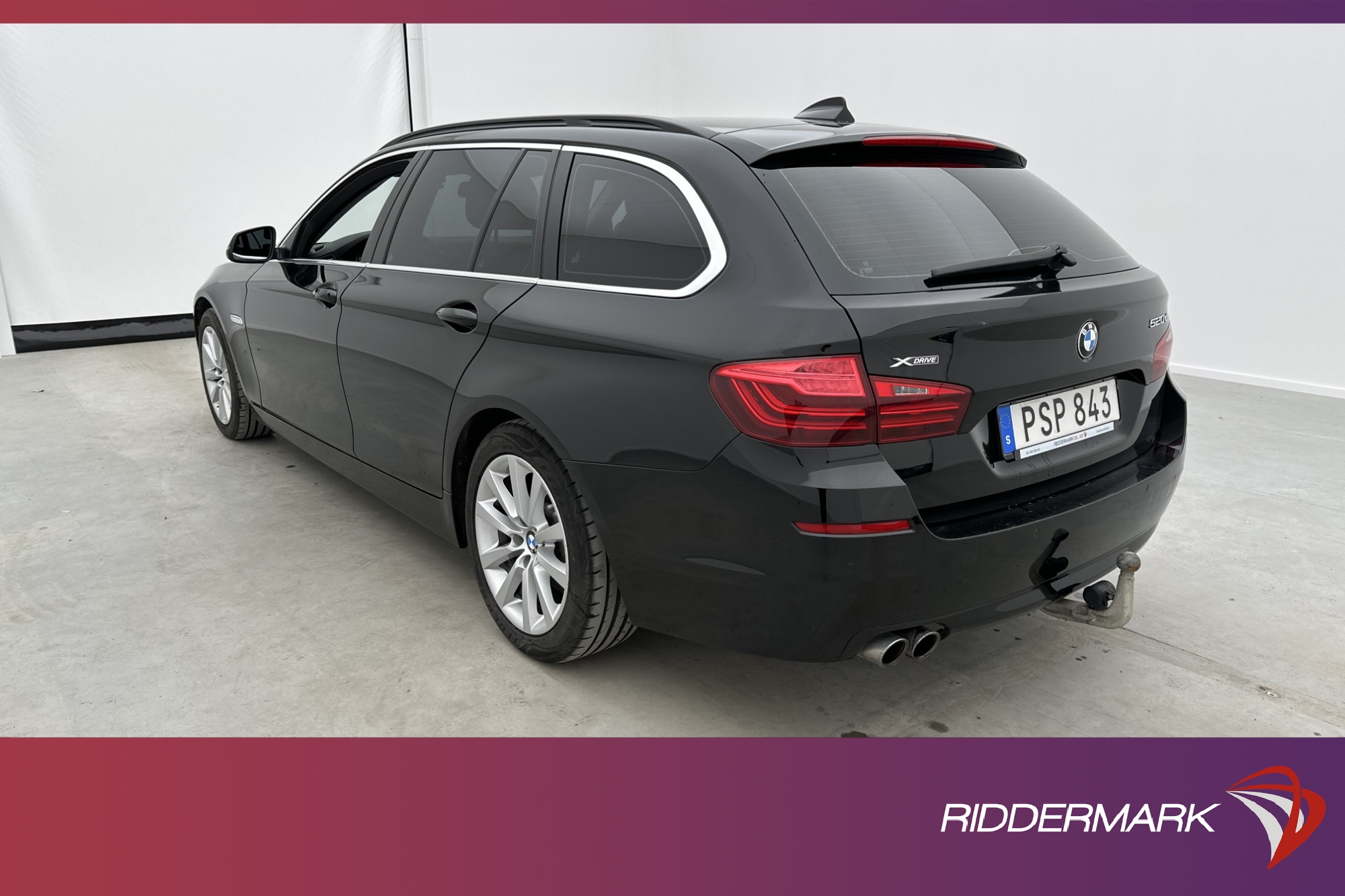 BMW 520d Touring 190hk xDrive Dragkrok Skinn 0.5l/mil