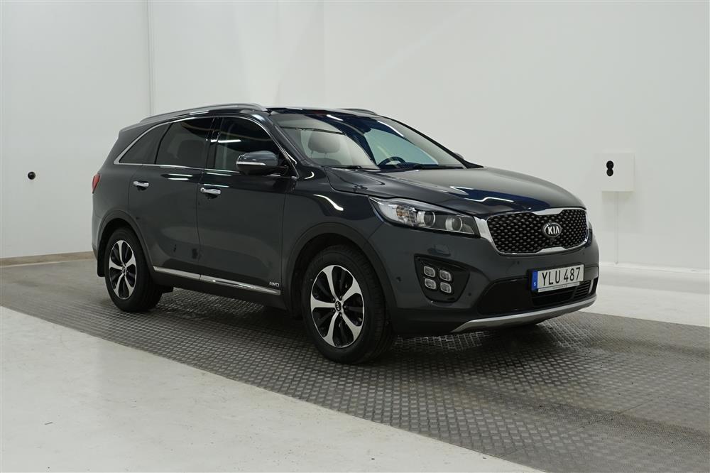 KIA Sorento 2.2 CRDi 200hk AWD 7 Sits Pano Navi Drag B-Kam 