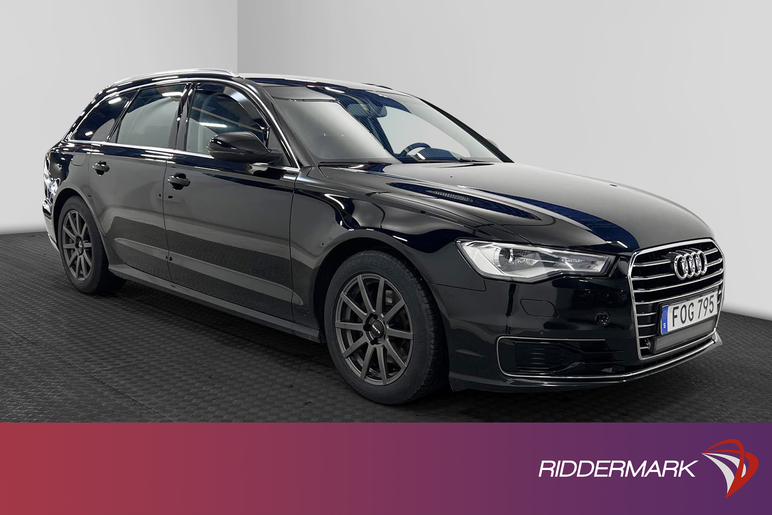 Audi A6 2.0 TDI 190hk Drag P-sens Skinn Nyservad 0.44l/mil