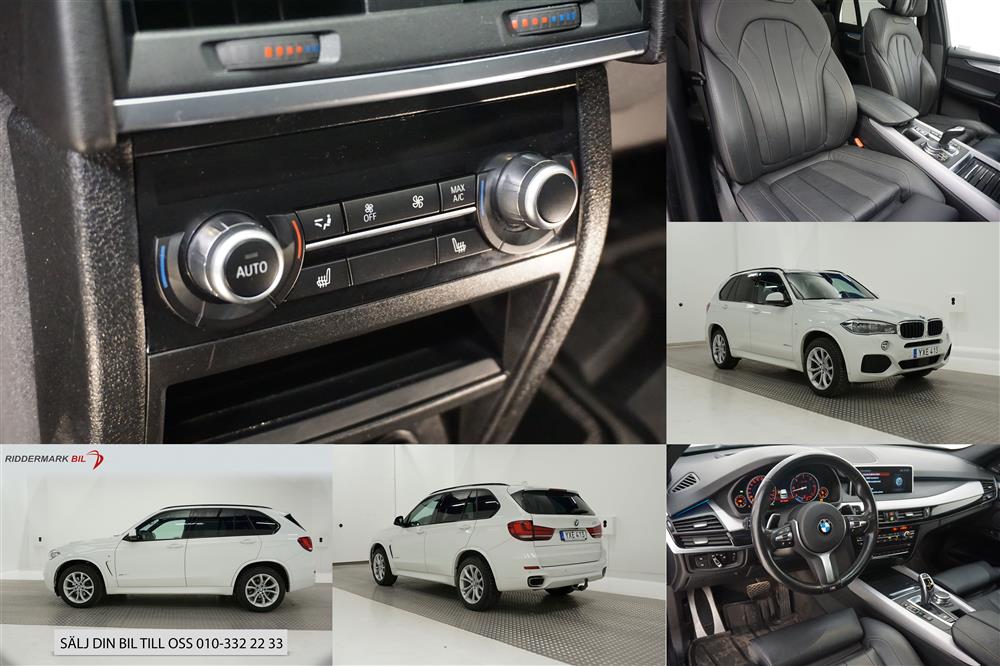 BMW X5 xDrive30d M Sport 7-sits 258hk Pano D-värm SE SPEC