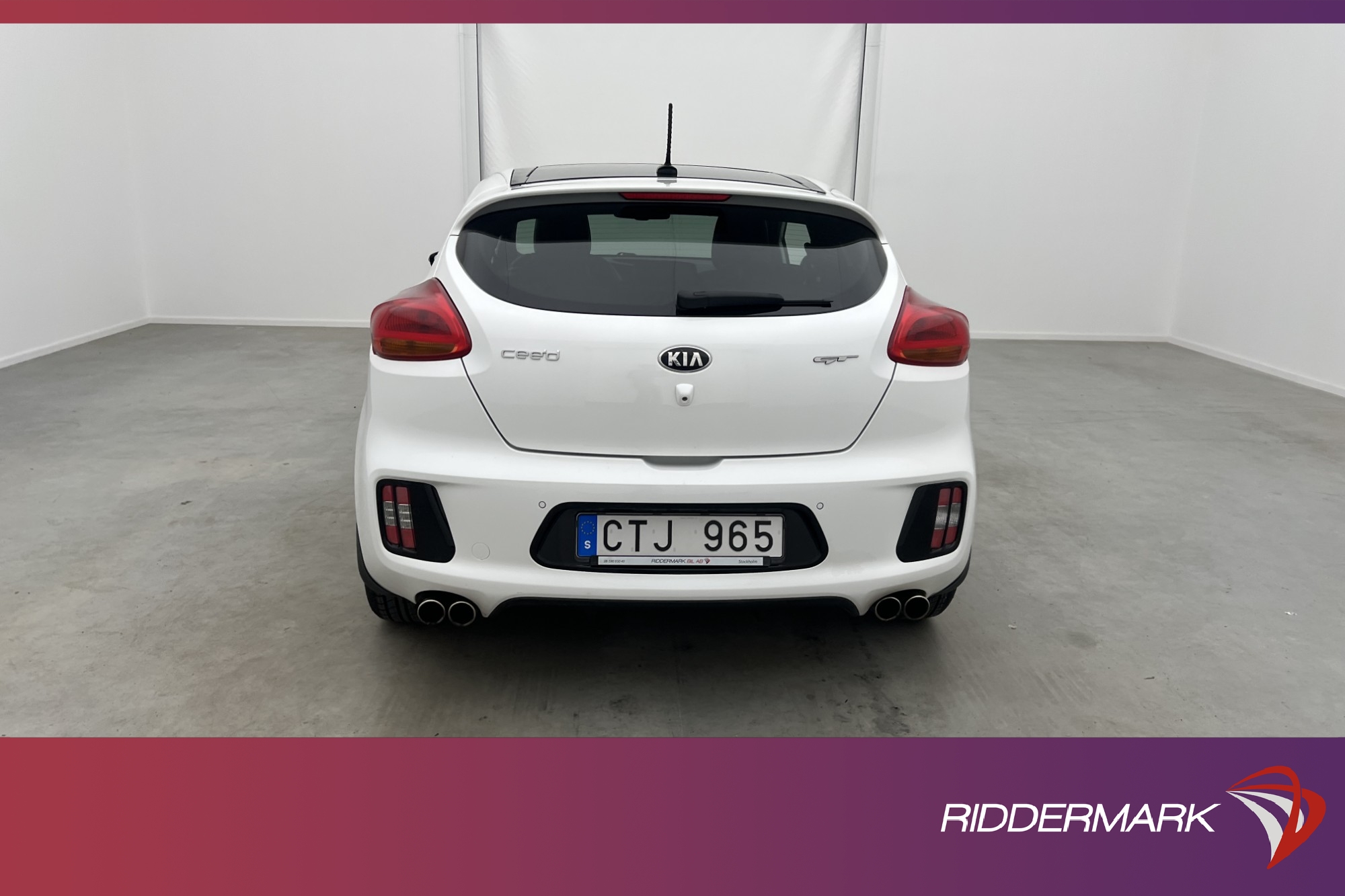 Kia pro_cee'd GT 1.6 GDI 204hk Taklucka Värmare Bkamera Navi