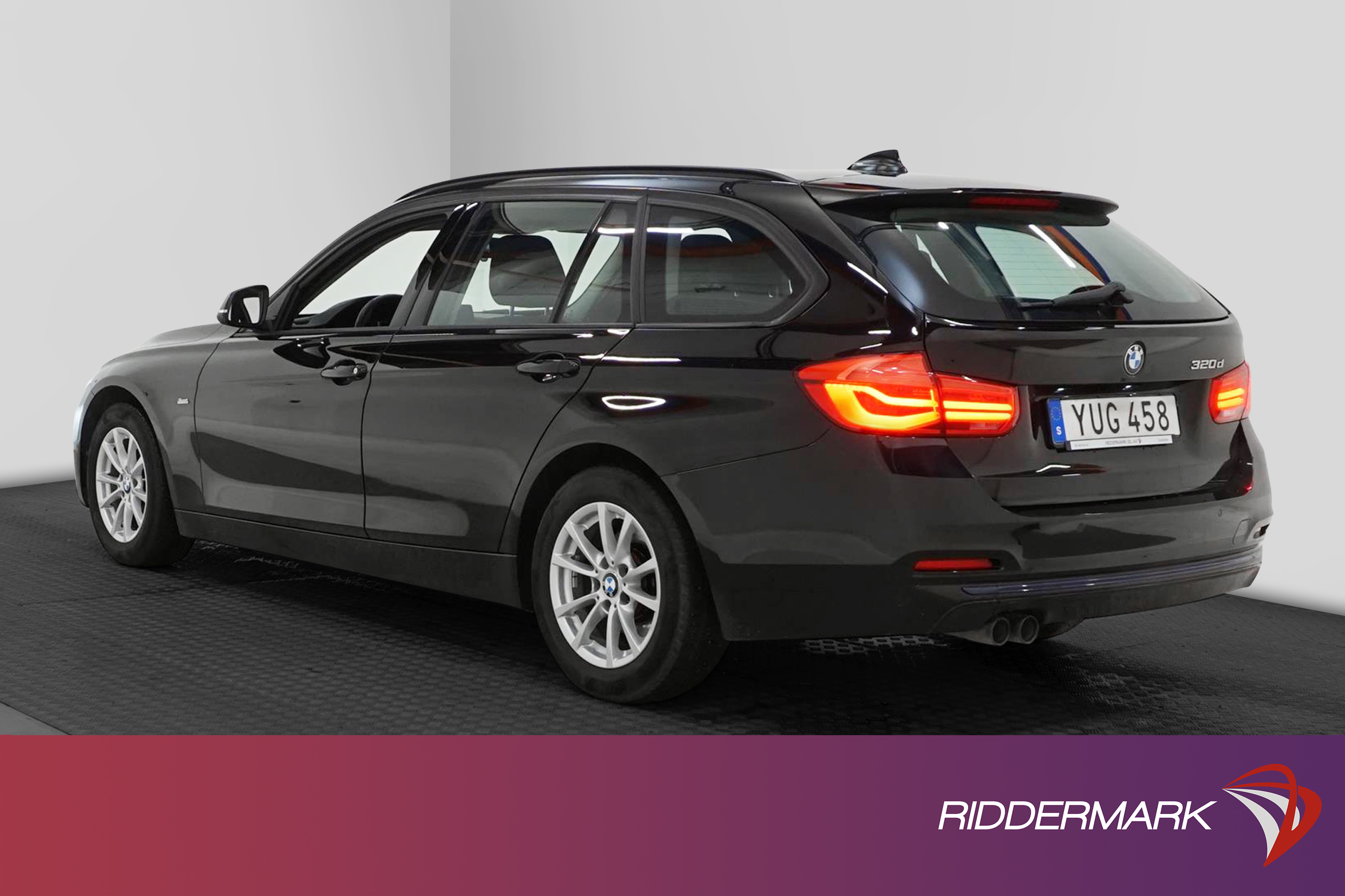 BMW 320d Touring 190hk Sportline Navi Cockpit 0,41l/mil 