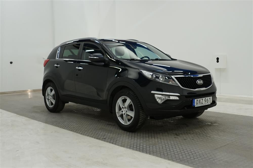 Kia Sportage 1.7 CRDi 115hk M-Värm Skinn Pano GPS B-Kam Drag