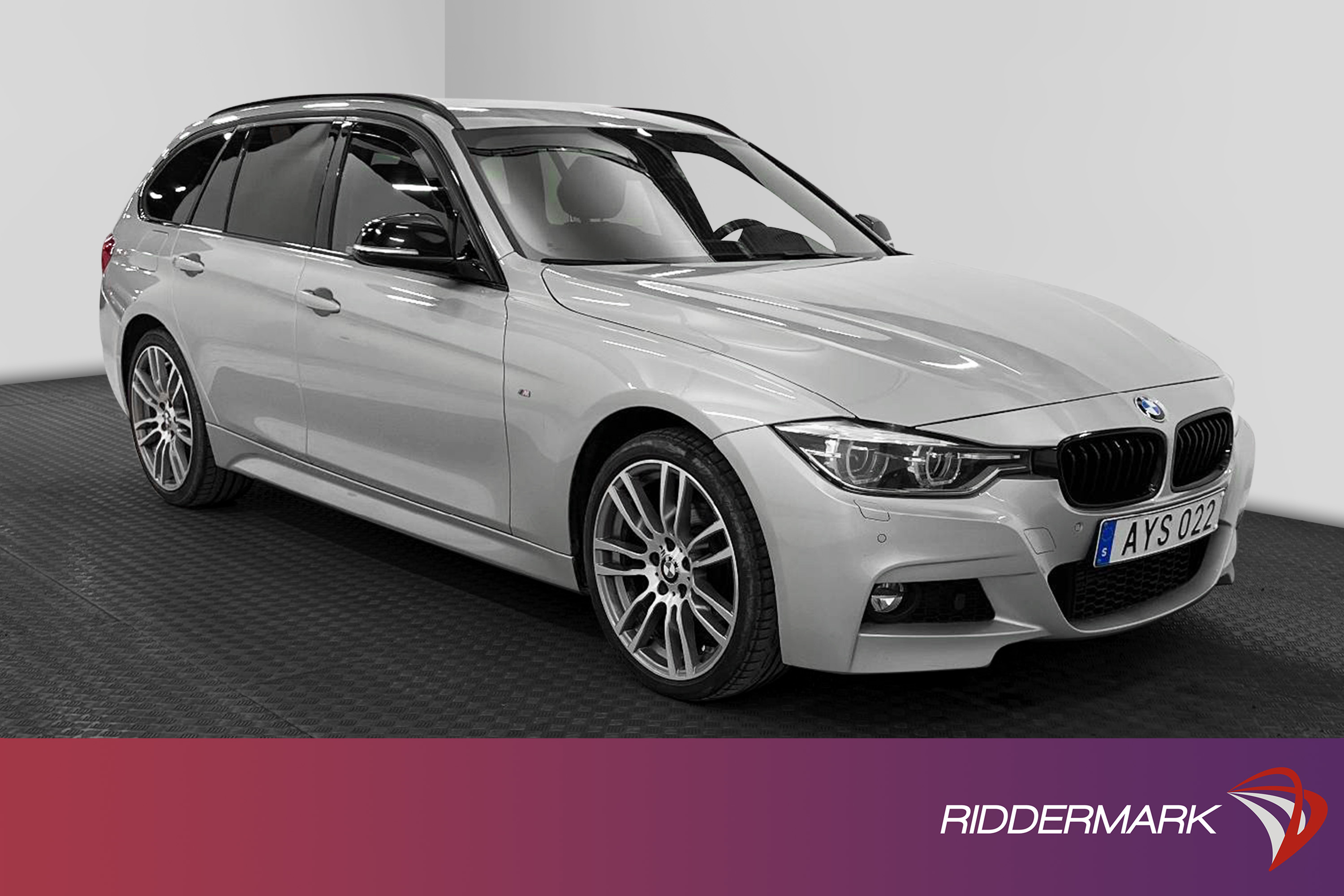 BMW 320d xDrive 190hk M Sport B-kamera P-sensorer Drag Navi