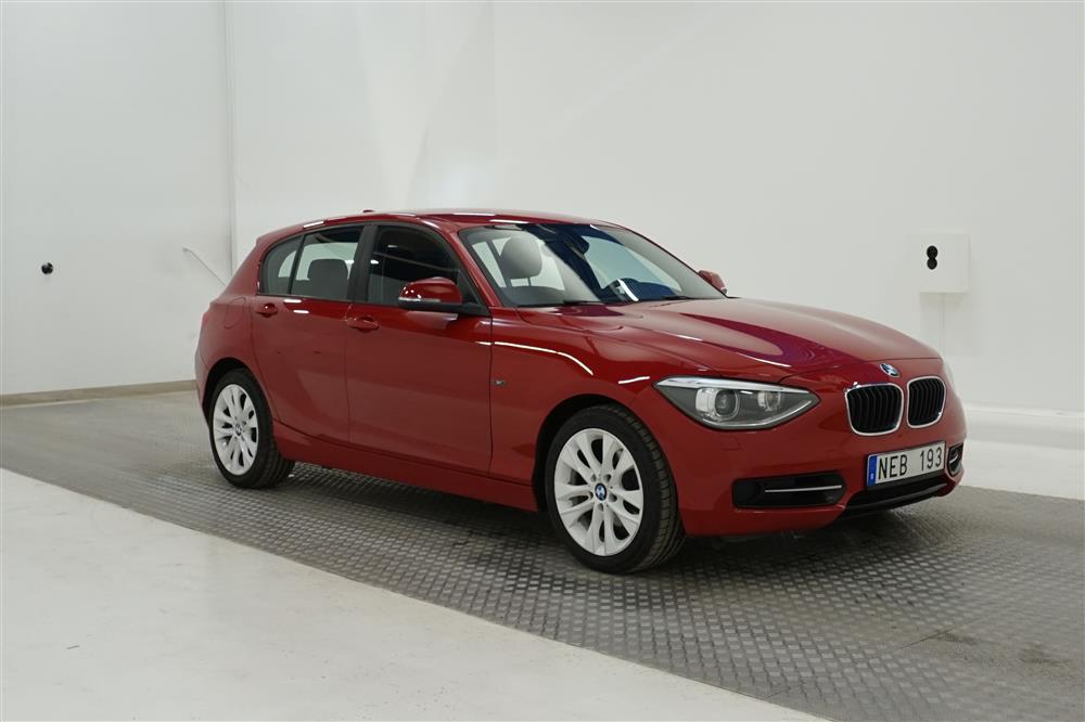 BMW 120d 5dr 184hk Sport line Hifi Navi PDC Nyservad