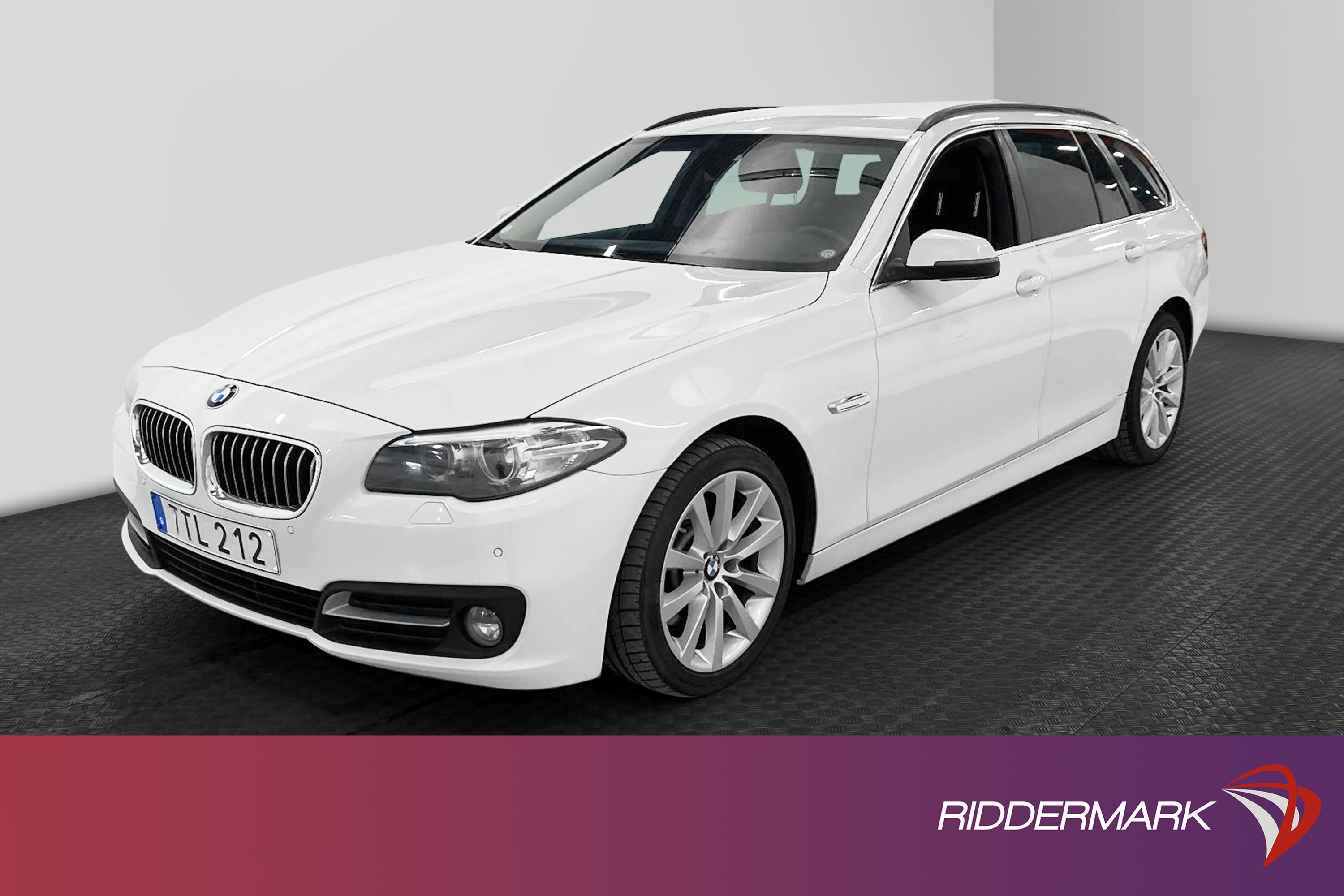 BMW 520d xDrive Touring  190hk Skinn P-Sensor 0,50L/mil