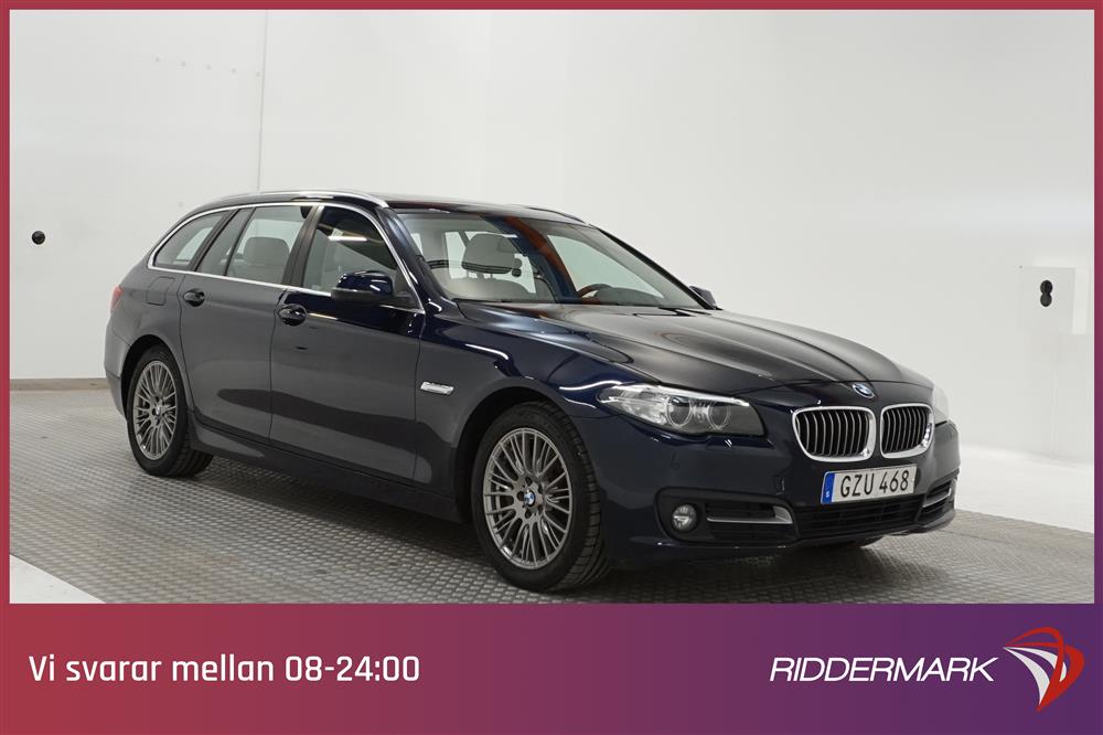 BMW 520d xDrive 190hk Skinn Panorama Rattvärme P-sensorer