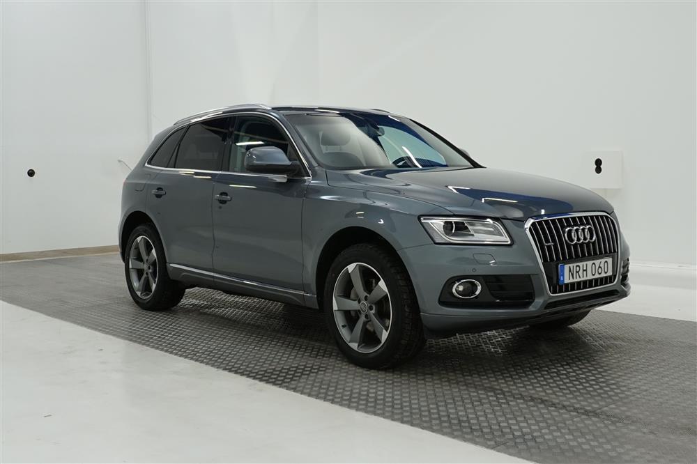 Audi Q5 2.0 TDI quattro 177hk Drag D-Värm Skinn/Alcantara