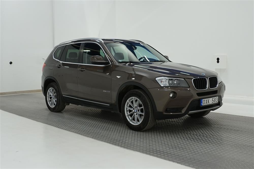 BMW X3 xDrive20d, F25 184hk Steptronic PDC Nyservad