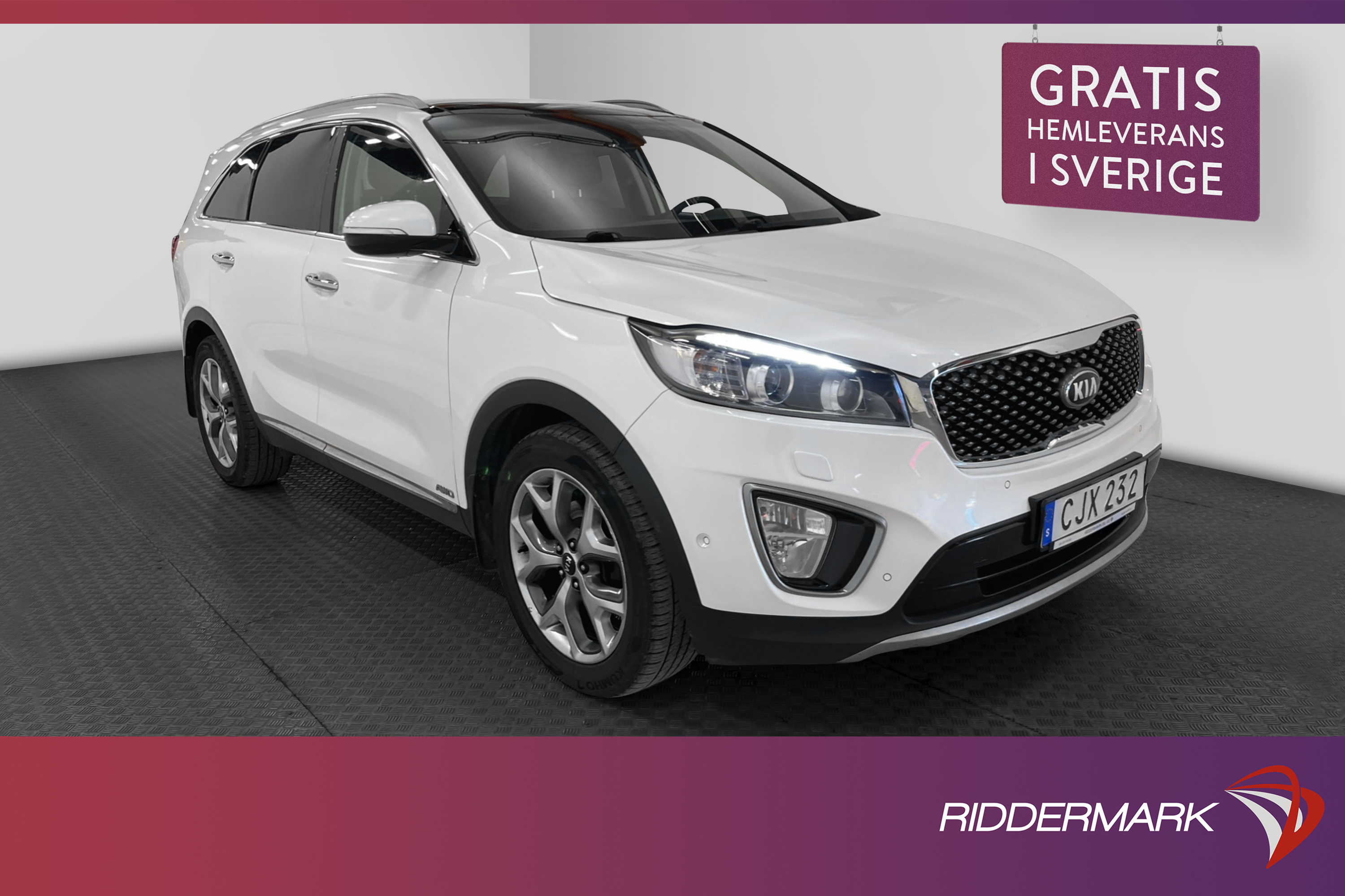 Kia Sorento  2.2 CRDi AWD 7-sits Pano Infinity Kamera Drag