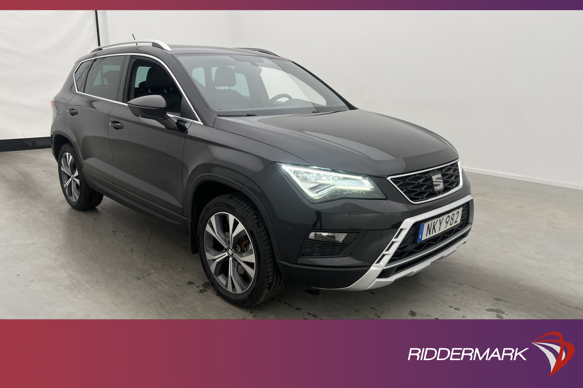 SEAT Ateca TDI 4Drive 190hk Pano Värm 360° Skinn Navi Drag