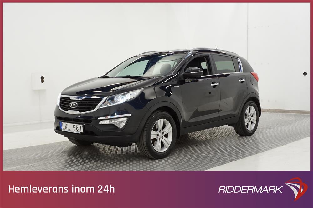 Kia Sportage 2.0 CRDi AWD 136hk M-Värm Skinn Drag PDC