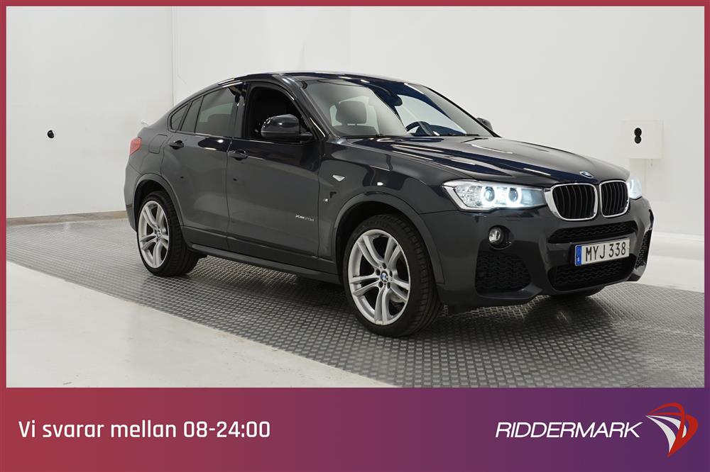 BMW X4 190hk xDrive M-Sport Hifi Navi Drag PDC 0,52l/mil