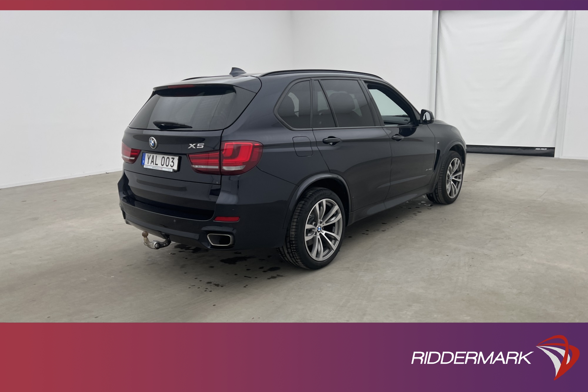 BMW X5 xDrive40d M Sport 7-sits Pano Värm Navi Komfort Drag