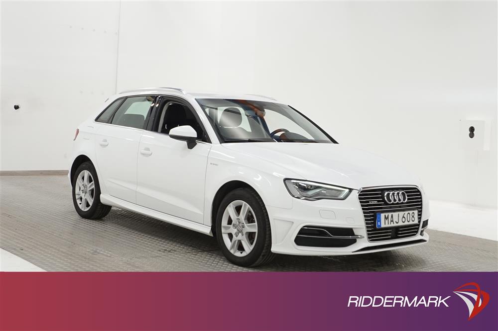 Audi A3 1.4 TFSI e-tron Sportback 203hk Sportstolar Pdc