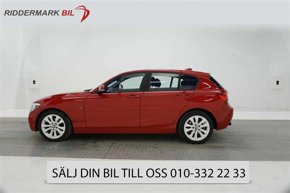 BMW 120d 5dr 184hk Sport line Hifi Navi PDC Nyservad