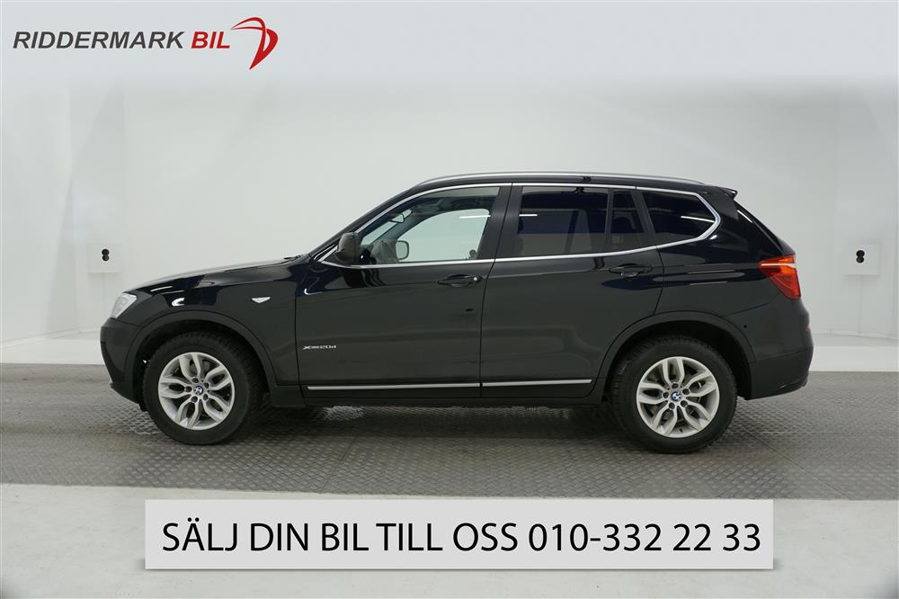 BMW X3 xDrive20d, 184hk Drag PDC Fin Historik