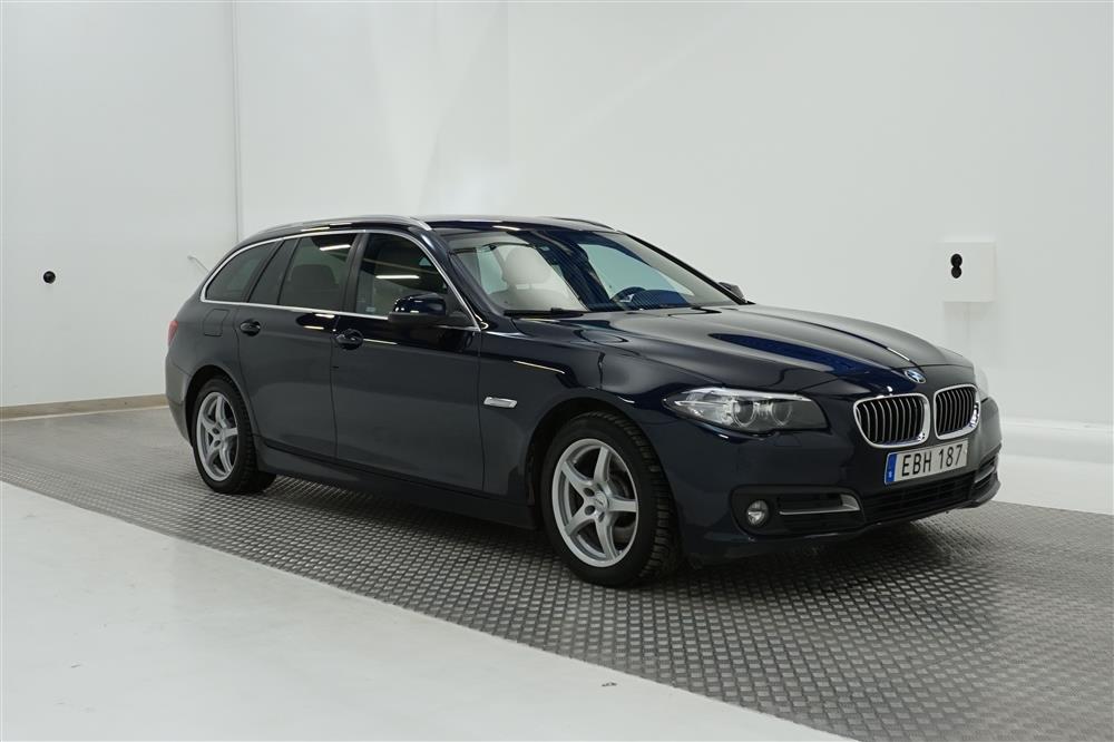 BMW 520d 190hk xDrive Skinn B-Kam Drag 2 Brukare Välservad