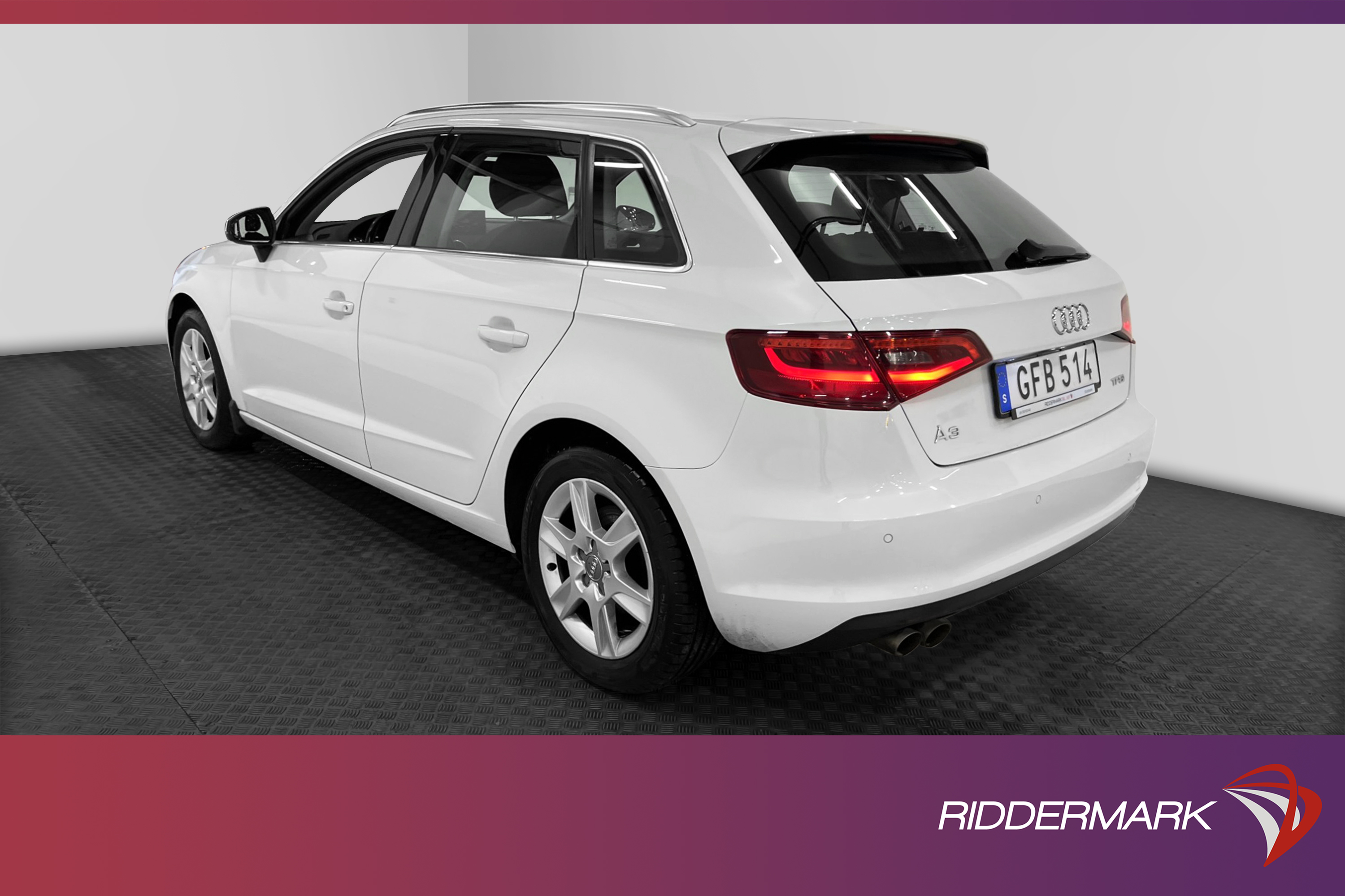 Audi A3 Sportback 1.4 TFSI 125hk P-sensorer 0.49l/mil